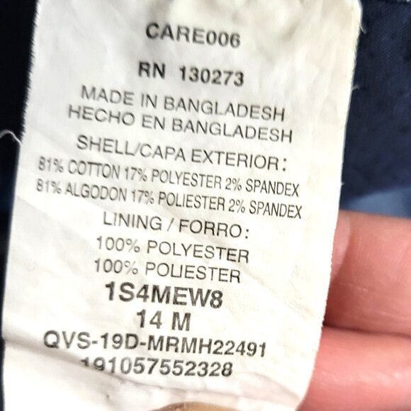 LEE Rider's Denim Mid-Rise Skirt - Size 14M - Picture 6 of 6